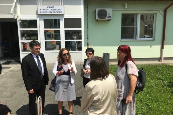 Delegacija Svjetske banke posjetila karlovački Zavod za hitnu medicinu