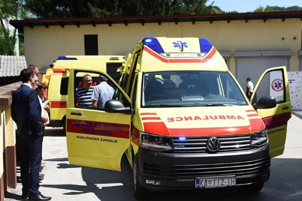 Nova vozila i zaštitna oprema djelatnicima Zavoda za hitnu medicinu Karlovačke županije