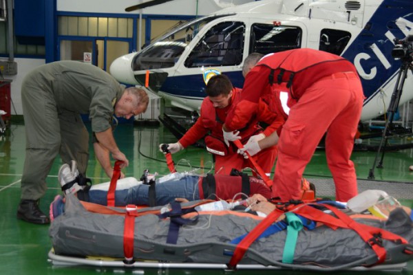 Edukacijski video materijal za brži helikopterski prijevoz ozlijeđenih