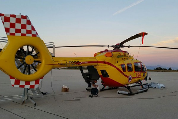 Započeo četveromjesečni pilot-projekt uspostave Helikopterske hitne medicinske službe