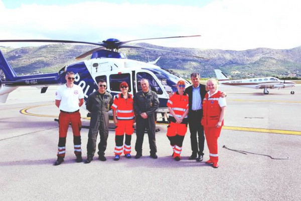 Početak rada hitne helikopterske medicinske službe u Dubrovniku pozdravio i ministar zdravstva