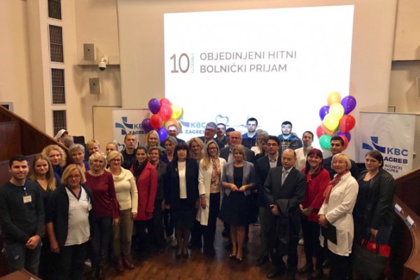 KBC Zagreb obilježio deset godina rada objedinjenog hitnog bolničkog prijema