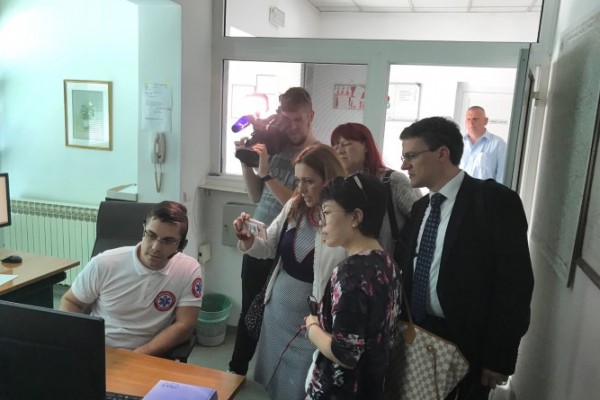 Delegacija Svjetske banke posjetila karlovački Zavod za hitnu medicinu
