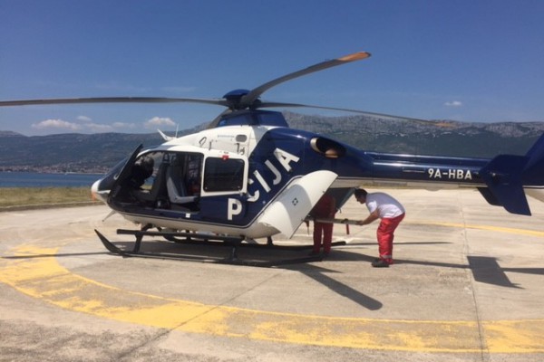 Hitna helikopterska medicinska služba u Dubrovniku