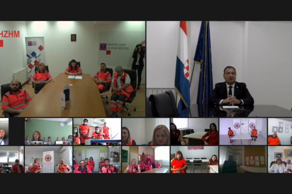 Videokonferencijom obilježen Nacionalni dan hitne medicinske službe