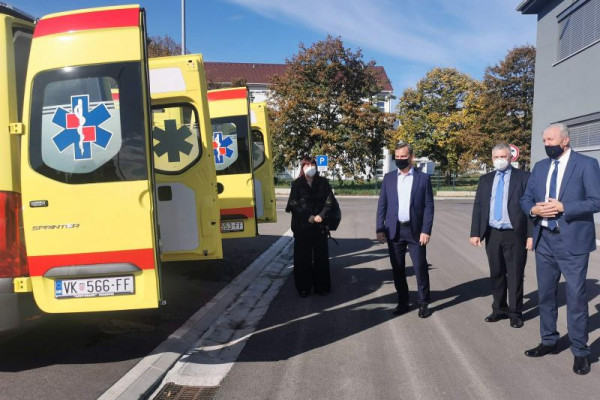 Zavod za hitnu medicinu Vukovarsko-srijemske županije obnovio vozni park