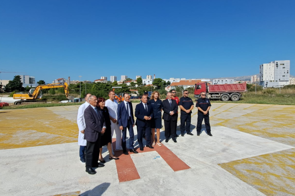 Započela rekonstrukcija helidroma Kliničkog bolničkog centra Split