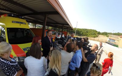 Ministar zdravlja posjetio hitne medicinske timove u HAC Brinje i OB Ogulin