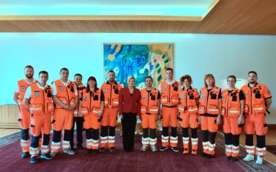 Na Danima otvorenih vrata predsjednice RH sudjelovali djelatnici HMS-a