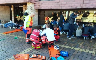 Održana vježba Zavoda za hitnu medicinu Krapinsko-zagorske županije Eksplozija i požar u kinodvorani
