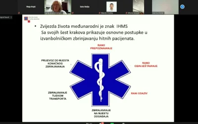 Održano predavanje Telefonsko navođenje kardiopulmonalne reanimacije za medicinske dispečere