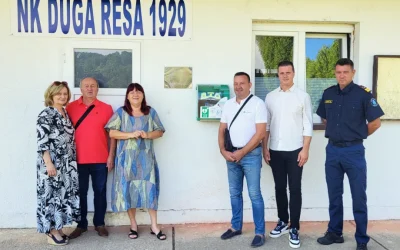 Sigurnija zajednica: AVD uređaj postavljen na Gradski stadion Duga Resa