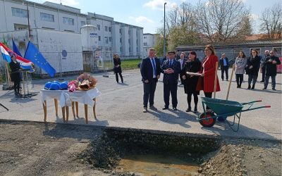 U Požegi postavljen kamen temeljac za izgradnju zgrade Zavoda za hitnu medicinu Požeško-slavonske županije