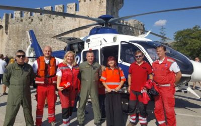 Povodom Dana policije u Trogiru održana pokazna vježba HHMS-a