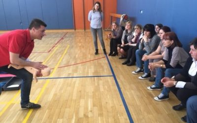 Radionica Hitna stanja u dječjoj dobi održana u OŠ Draganići