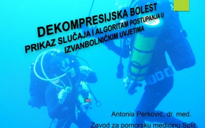 Edukacija na daljinu: Dekompresijska bolest – prikaz slučaja i algoritam postupanja u izvanbolničkim uvjetima