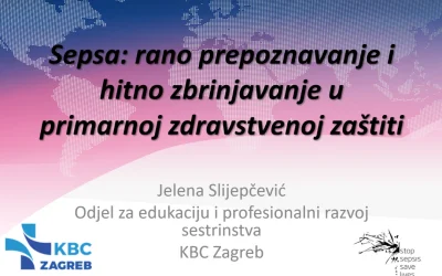 Edukacija na daljinu: Rano prepoznavanje i hitno zbrinjavanje sepse u primarnoj zdravstvenoj zaštiti