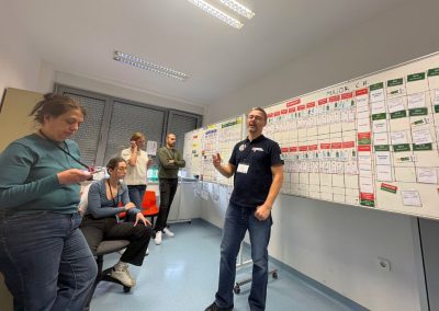 Sudionici tečaja "Medicinski odgovor na veliku nesreću i katastrofu" tijekom edukacije
